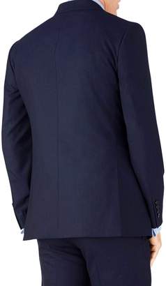 Blue Stripe Slim Fit Panama Business Suit Wool Jacket Size 36 by Charles Tyrwhitt