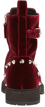 Fendi studded lace-up boots