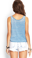 Thumbnail for your product : Forever 21 Palm Tree Tank