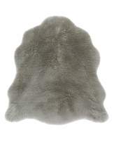 Thumbnail for your product : Marisota Faux Fur Shaggy Half Shaped Rug