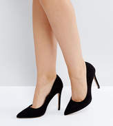 Thumbnail for your product : ASOS DESIGN Paris pointed high heeled pumps in black