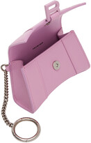 Thumbnail for your product : Balenciaga Pink Hourglass Card Holder