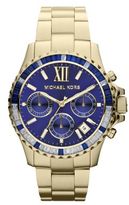 Thumbnail for your product : Michael Kors Crystal & Goldtone Stainless Steel Chronograph Watch