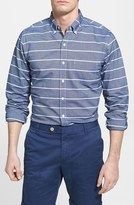 Thumbnail for your product : Bonobos 'Blue Reef' Slim Fit Stripe Oxford Sport Shirt