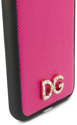 Dolce & Gabbana logo plaque iPhone X case