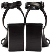 Thumbnail for your product : Balenciaga Black Double Strap Square Sandals