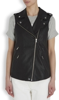 Thumbnail for your product : Finders Keepers Hello Goodbye black faux leather jacket