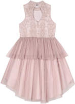 Thumbnail for your product : Badgley Mischka Kid's Embroidered Two-Tier Tutu Dress, Size 4-6X