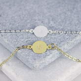 Thumbnail for your product : Joy by Corrine Smith Delicate Personalised Disc Bracelet