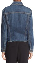 Thumbnail for your product : Vince Women's Cutoff Denim Jacket