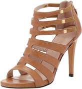 Thumbnail for your product : Stuart Weitzman Outing Strappy Cage Sandal