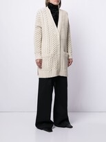 Thumbnail for your product : Proenza Schouler White Label Chunky-Knit Cardi-Coat