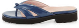 Thumbnail for your product : Taryn Rose Tacy Patent Thong Sandal, Blue