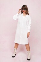 Thumbnail for your product : Nasty Gal Womens Plus Size Oversized Maxi Shirt Dress