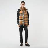 Thumbnail for your product : Burberry Gosha x Check Cashmere Double Scarf