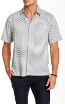 Thumbnail for your product : Toscano Short Sleeve Bias Check Shirt