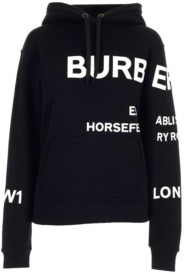 Burberry Black Women's Sweatshirts & Hoodies | Shop the world's 