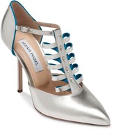 Thumbnail for your product : Alexis Isabel Alter Ego Metallic Leather Pumps