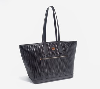 camden woven tote