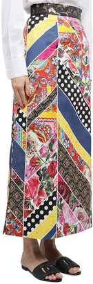 Dolce & Gabbana Long Patchwork Skirt