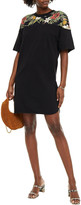 Thumbnail for your product : Rebecca Minkoff Floral-print Cotton-jersey Mini Dress
