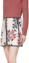 Thumbnail for your product : Isabel Marant Ecru Lickly Origami Miniskirt