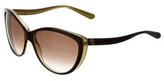 Thumbnail for your product : Alexander McQueen Gradient Cat-Eye Sunglasses