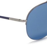Thumbnail for your product : Nobrand Double bridge aviator sunglasses