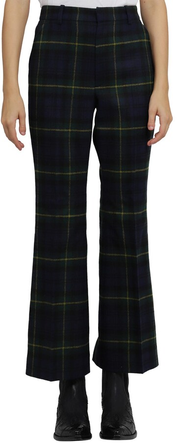ralph lauren tartan trousers