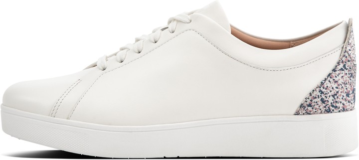 fitflop rally leather sneakers