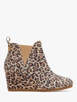 Thumbnail for your product : Toms Kelsey Suede Wedge Heel Ankle Boots