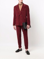 Thumbnail for your product : Eleventy Corduroy Double-Breasted Suit