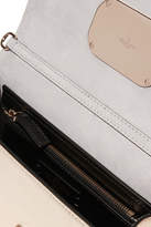 Thumbnail for your product : Valentino Garavani Vcase Small Metallic Leather Shoulder Bag