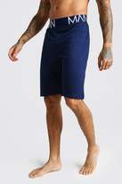 Thumbnail for your product : boohoo 2 Pack Jersey MAN Pyjama Shorts