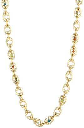 Gas Bijoux Alegria 24K Gold-Plated & Beaded Necklace