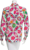 Thumbnail for your product : MSGM Silk Floral Top