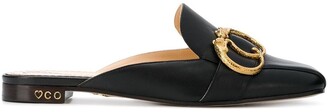 Charlotte Olympia Buckle Detail Mules