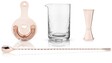 Barware-viski summit copper mixologist barware gift set