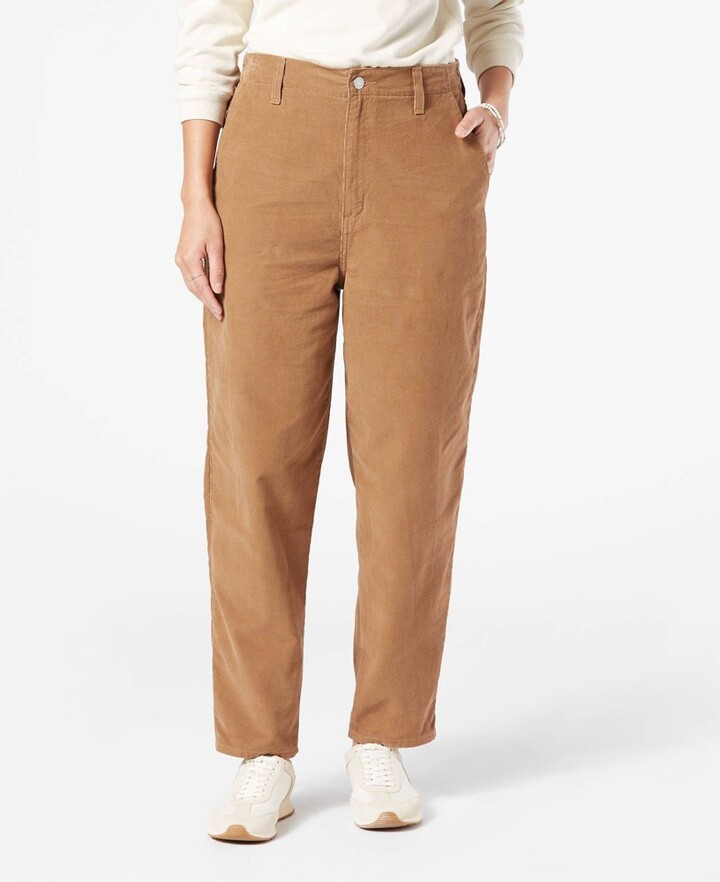 DENIZEN from Levi's DENIZEN® from Levi's® Women's HighRise Loose Taper Corduroy Jeans Toasted