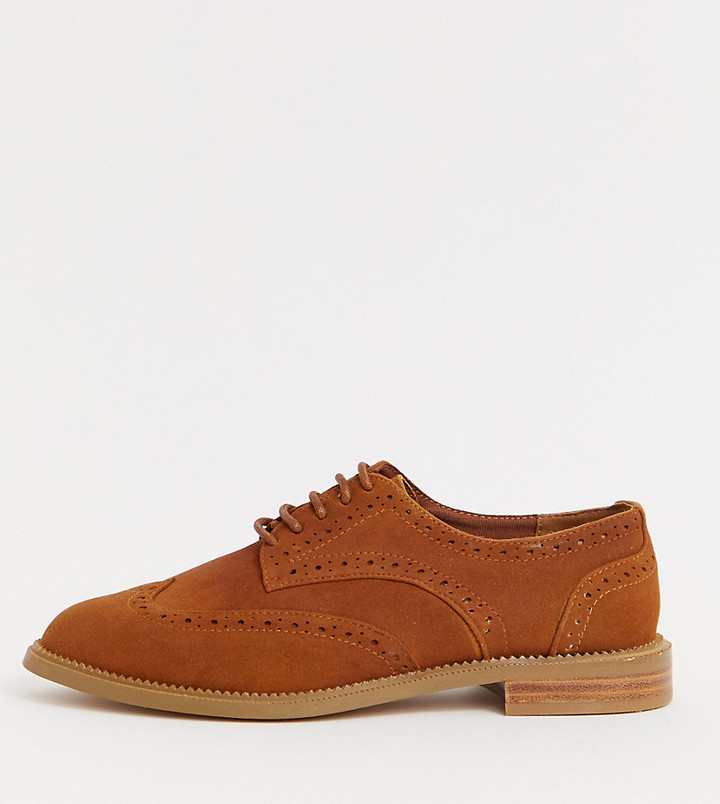 manic flat brogues