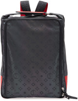 Thumbnail for your product : Christian Louboutin Men's Reflective Square Zip-Around Backpack