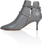 Thumbnail for your product : Valentino Leather Rockstud Ankle Boots Gr. 36