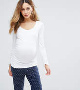 Thumbnail for your product : Isabella Oliver Long Sleeve Scoop Neck Top