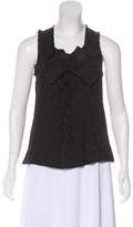 Thumbnail for your product : Marc Jacobs Sleeveless Silk-Blend Top