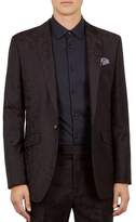 Thumbnail for your product : Ted Baker Pashion Camo-Jacquard Slim Fit Wool Jacket