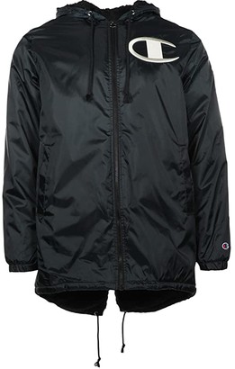 Champion sherpa trim mens puffer jacket Clearance