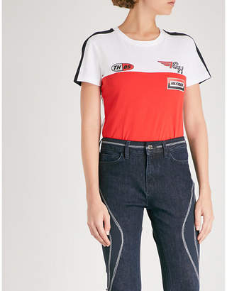 Tommy Hilfiger x Gigi Hadid Speed cotton-jersey T-shirt