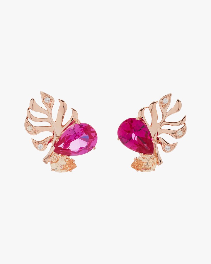 Fuchsia Earrings | Shop the world's largest collection of fashion 
