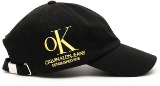 Calvin Klein Ok Logo Baseball Cap