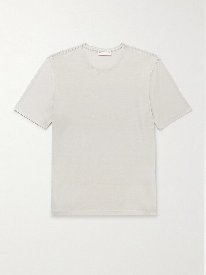 Orlebar Brown OB-T Slim-Fit Merino Wool-Jersey T-Shirt